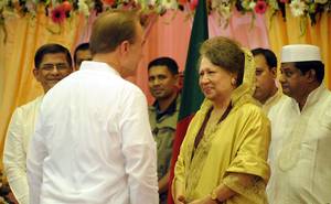 Khaleda zia Eid2