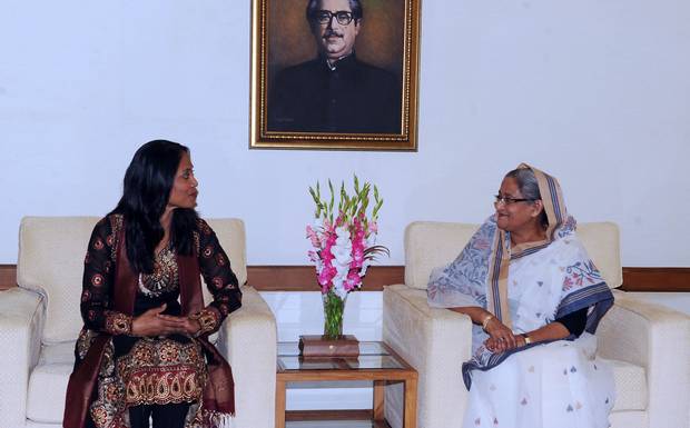 PM shekh hasina Rushnara শেখ হাসিনা