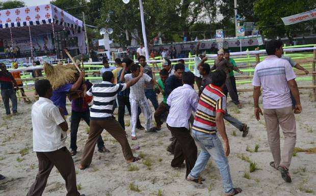 Rajshahi Clash BNP Fight বিএনপি রাজশাহী