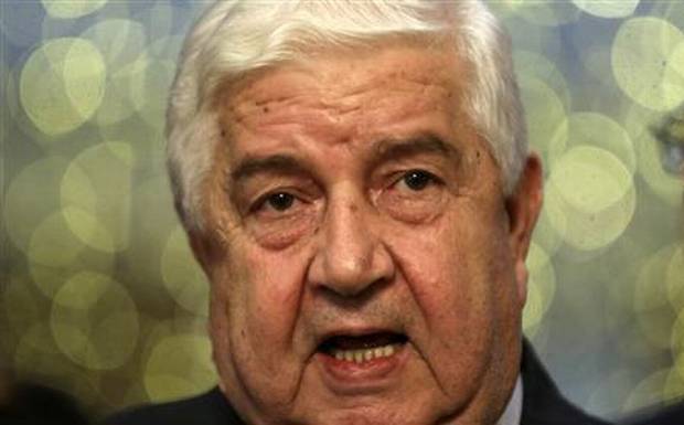 syria oalid muallem সিরিয়া পররাষ্ট্রমন্ত্রী ওয়ালেদ মুয়াল্লেম