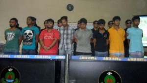 8 arrest
