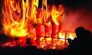 GAS CYLENDER BLAST