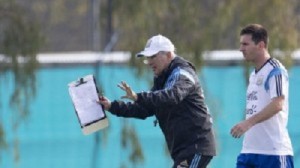 Argentina Coach And Messi