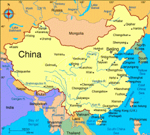 china map
