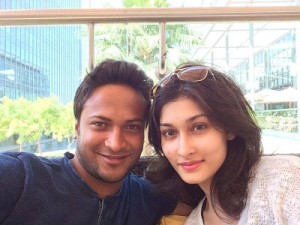 Shakib And His Wife
