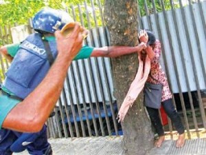 Police Insult Student